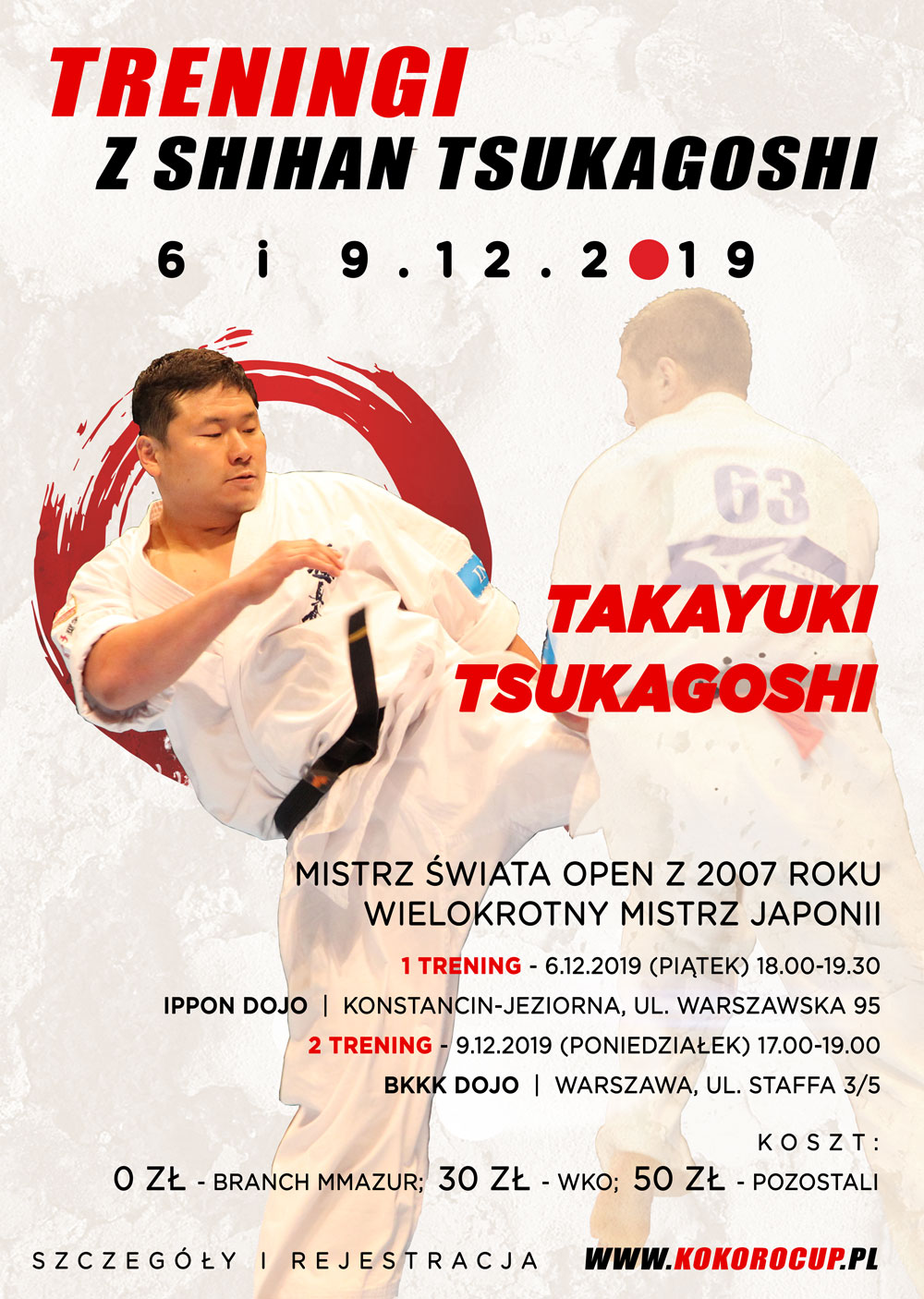 Treningi Tsukagoshi 2019